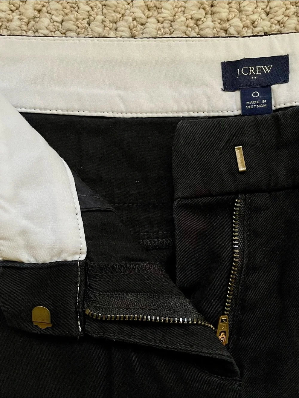 J. Crew Black Women's Chino Shorts